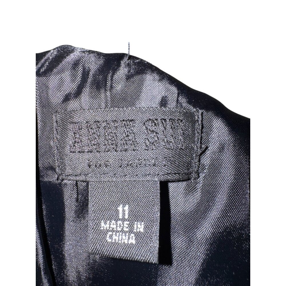 Anne Ryu Womens Size 11 Sleeveless Black & Gray Cage Dress With Studded Detail - Picture 8 of 11